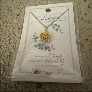 Masters Gold and Silver Pendant Necklace